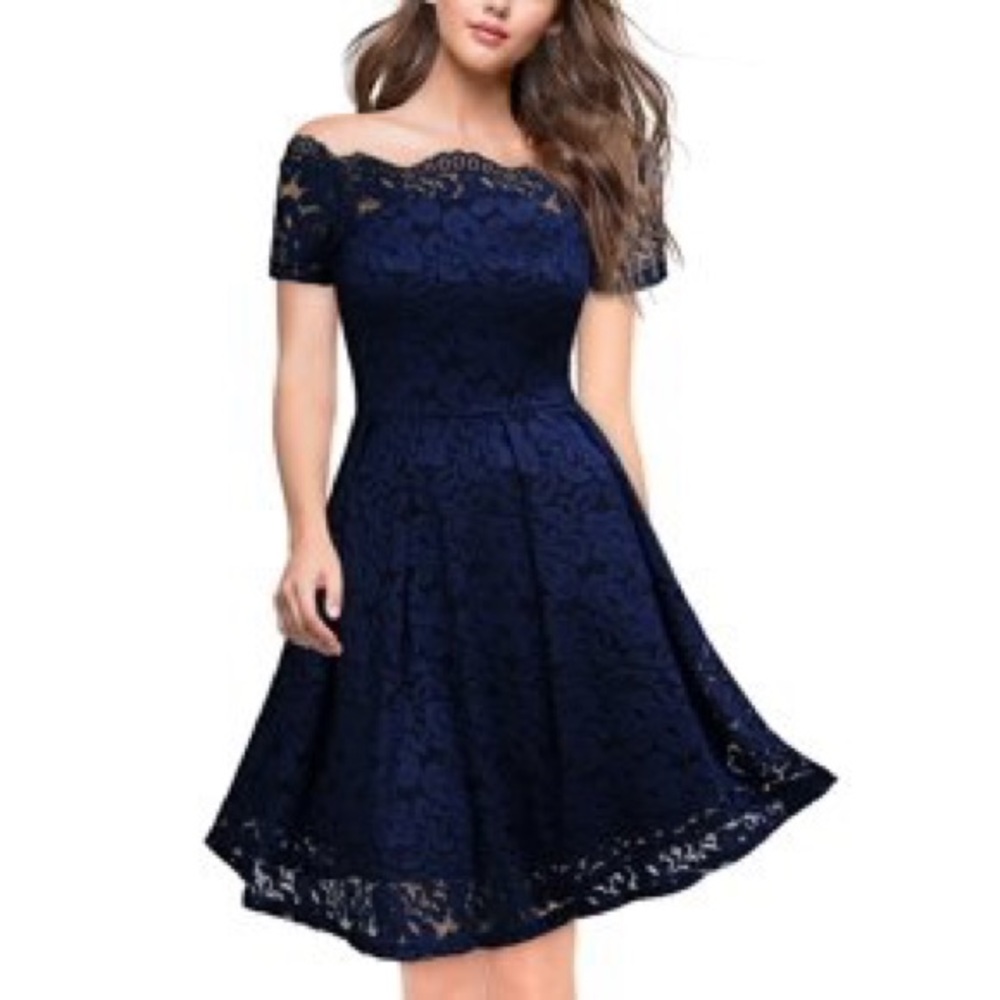 Beautifully patterned party dress